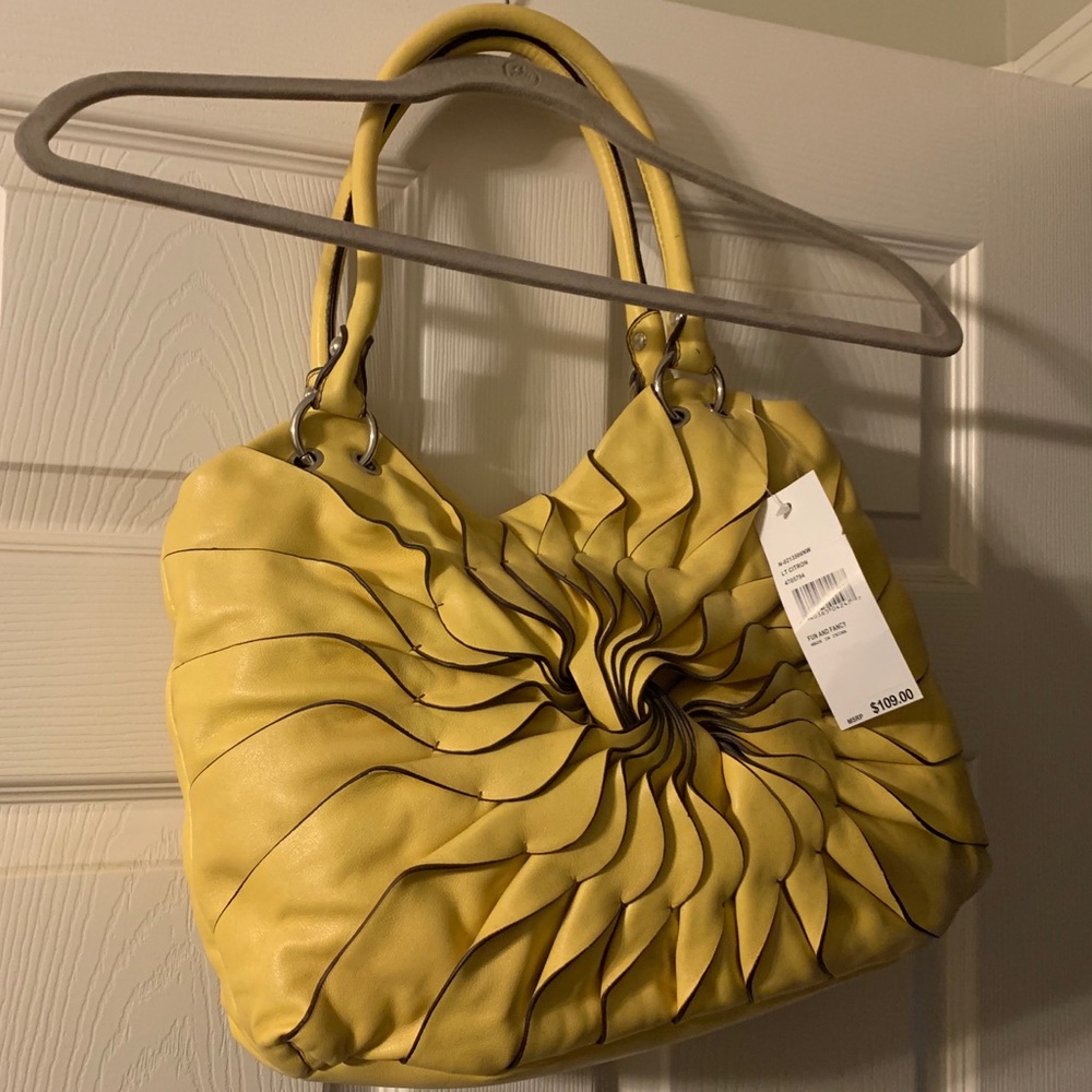 Yellow Satchel Purse